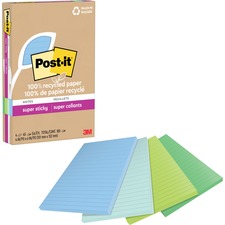 3m MMM 4621R4SST Post-itreg; Super Sticky Adhesive Note - 180 - 4