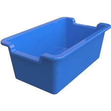 Deflecto DEF 39510BLU Bin,rect Storage,be