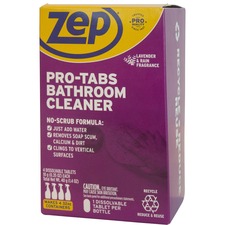 Zep ZPE ZUBCTAB Zep Commercial Pro-tabs Bathroom Cleaner Tablets - Con