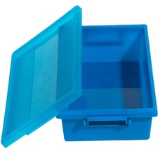 Deflecto DEF 39513BLU Storage,2.5qt Tote,be