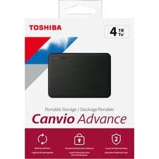 Toshiba TOS HDTCA40XK3CA Canvio Advance Hdtca40xk3ca 4 Tb Portable Har