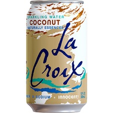 National LCX 40121 Lacroix Coconut Flavored Sparkling Water - Ready-to