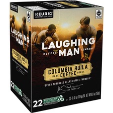 Keurig GMT 8337 Laughing Man K-cup Colombia Huila Coffee - Compatible 