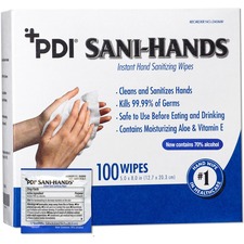 Pdi PDI D43600CT Pdi Sani-hands Instant Hand Sanitizing Wipes - Antimi