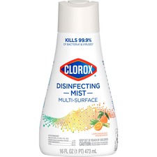 The CLO 60155 Clorox Multi-surface Disinfecting Mist - Spray - 16 Fl O