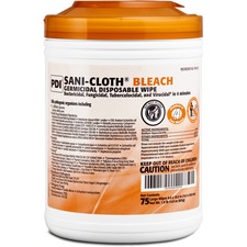 Pdi PDI P54072CT Pdi Sani-cloth Bleach Germicidal Wipes - Ready-to-use