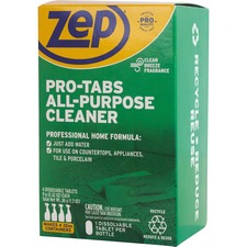 Zep ZPE ZUAPCTAB Zep Commercial Pro-tabs All-purpose Cleaner Tablets -