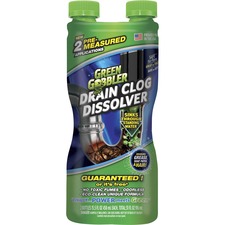 Weiman WMN G8015 Green Gobbler Liquid Drain Clog Dissolver - Liquid - 