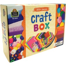 Teacher TCR 20111 Craft Box - Crafting, Artwork - 600 Piece(s) - 1 Eac