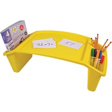 Deflecto DEF 39502YEL Antimicrobial Kids Lap Tray - Supplies, Paper, B