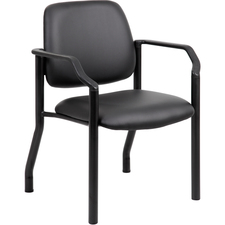 Norstar BOP B9591AMBK Boss Antimicrobial Guest Chair, 300 Lb. Weight C