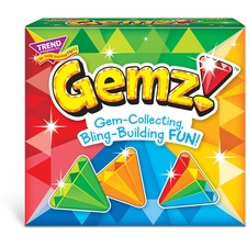 Trend TEP T20001 Trend Gemz! Three Corner Card Game - 2 To 4 Players -