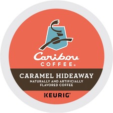 Keurig GMT 195697 Caribou Coffeereg; K-cup Caramel Hideaway - Medium -