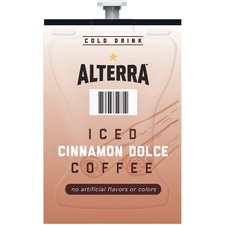 Lavazza LAV 48061 Flavia Freshpack Alterra Cinnamon Dolce Iced Coffee 