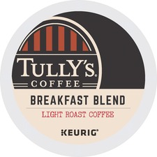 Keurig GMT 192719 Tully'sreg; Coffee K-cup Breakfast Blend Coffee - Co