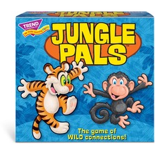 Trend TEP T20007 Trend Jungle Pals Three Corner Card Game - Matching -