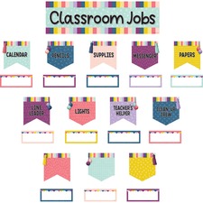 Teacher TCR 9024 Oh Happy Day Class Jobs Mini Set - 1 Set