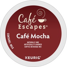 Keurig GMT 6803 Cafeacute; Escapesreg; K-cup Cafe Mocha - Compatible W