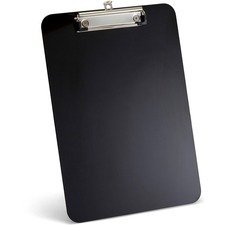 Officemate OIC 83215 Magnetic Clipboard - Plastic - Black - 1 Each