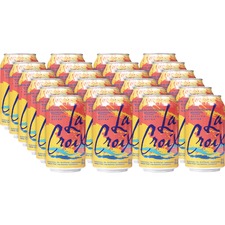 National LCX 40120 Lacroix Pamplemousse Flavored Sparkling Water - Rea