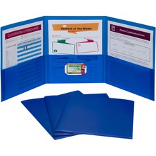 C-line CLI 33945 Letter Pocket Folder - 8 12