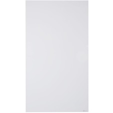 Acco QRT Q014885IMW Quartet Invisamount Vertical Glass Dry-erase Board