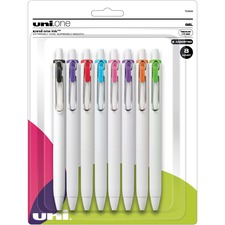 Uniball UBC 70309 Pen,unione Gel Rt,8cd,ast