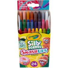 Crayola CYO 523470 Silly Scents Mini Twistables Crayons - Orange, Key 