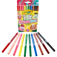 Crayola CYO 588275 Silly Scents Slim Scented Washable Markers - Broad 