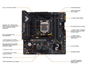 Asus TUF GAMING B560M-PLUS WIF Mb Tuf Gaming B560m-plus Wif B560 Lga12