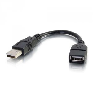 C2g 52119 6 Inch Usb Extension Cable-usb 2.0 A Male To A Female-provid