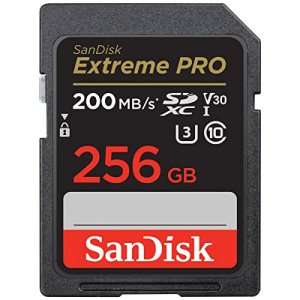 Sandisk SDSDXXD-256G-ANCIN Extreme Pro Sd 200140mbs Rw