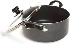 Better D401S 4-quart Heavy-gauge Aluminum Dutch Oven With Glass Lid