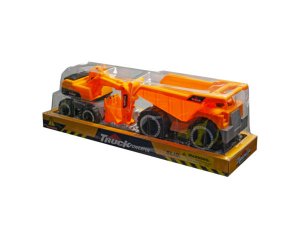 Bulk KL862 2 Pack Free Wheel Construction Truck