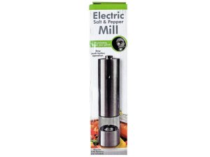 Bulk GE723 Stainless Steel Battery-operated Salt And Pepper Grinder