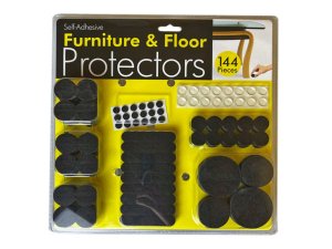 Bulk GE554 144 Piece Asst Furniture Protection Pads Amp; Bumpers