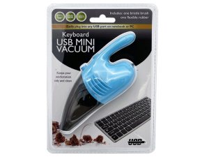 Bulk GE848 Usb Powered Mini Crumb Catcher Keyboard Vacuum With 2 Attac