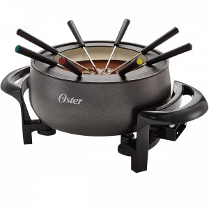 Oster FPSTFN7700W Titanium Infused Duraceramic 3 Quart Fondue Pot In G