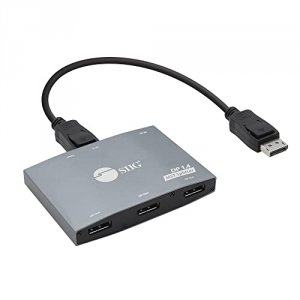 Siig CE-DP0S11-S1 Ac Ce-dp0s11-s1 3pt 1x3 Displayport1.4 To Displaypor