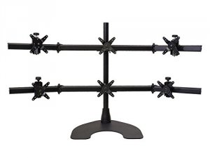 Hat 100-D28-B33 Hex Monitor Desk Stand, Taa.