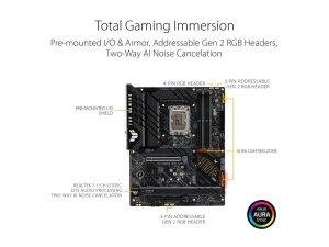 Asus TUFGAMINGZ690PLUSWIF Tuf Gaming Z690-plus Wifi - Motherboard - At