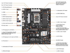 Asrock Z690 Phantom GM4/D5 Mb |z690 Phantom Gaming4d5 R