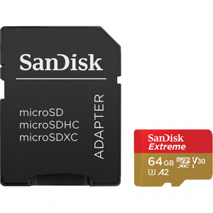 Sandisk SDSQXA2064GAN6M Extreme, Microsdxc, Memory Card, 64gb, Uhs-i, 