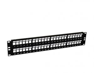 Panduit CPP48FMVNSWBLY Mini-com Flush Mount Modular