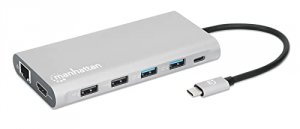 Manhattan 130660 Triple-hdmi Monitor Dock