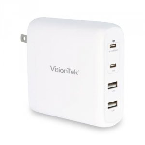 Visiontek 901537 100w Usb-c Chrgr 4 Port Gan