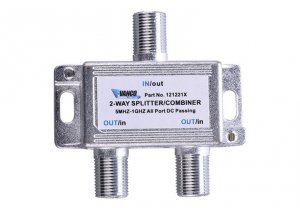 Vanco 0002-0156 Vanco 2-way Bi-directional Tv Signal Splittercombiner