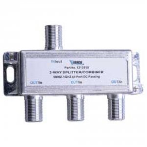 Vanco 0002-0159 Bi-directional 3-way Splittercombiner For Tv Signals