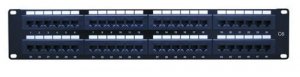 Vanco 0002-0545 Vanco 48-port Cat6 Patch Panel - 2u Rack Mount