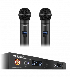 Audix 0073-0072 Dual Channel Wireless With Two H60om2 Hh Mics (522-586